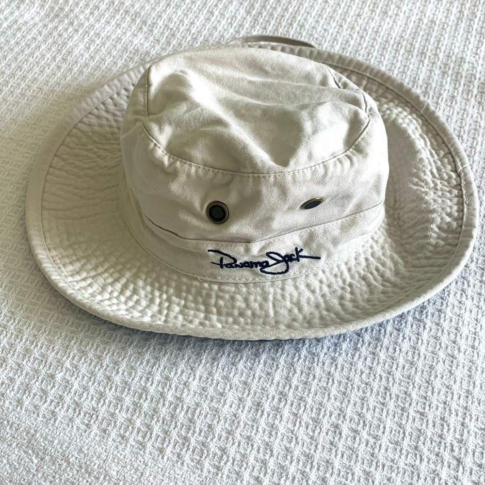 Panama Jack cotton Bucket Hat with Logo size medium